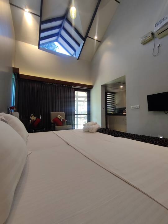 Skylight over the bed